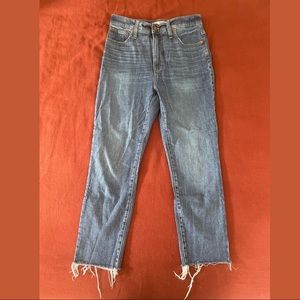 Madewell perfect vintage jean, 29